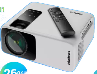 Projetor Wi-Fi PFL5211 5200 lumens Intelbras