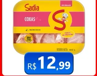 Coxa de frango bandeja Sadia