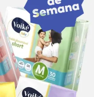 Fralda Baby Short Mega M Voiké