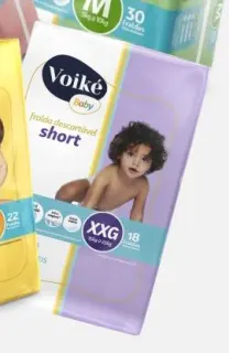 Fralda Baby Short Mega XXG Voiké