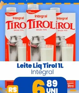 Leite UHT integral Tirol Tirol