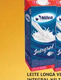 Leite longa vida integral Nilza