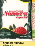 Açúcar cristal Sonora