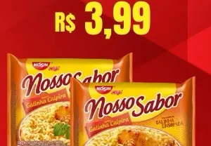 Macarrão instantâneo Nissin Nosso Sabor 74 g Nissin