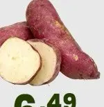 Batata doce roxa