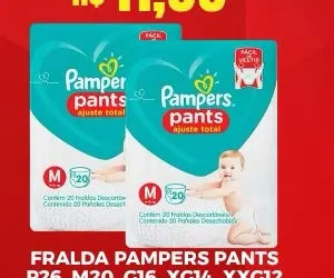 Fralda Pampers Pants Pampers