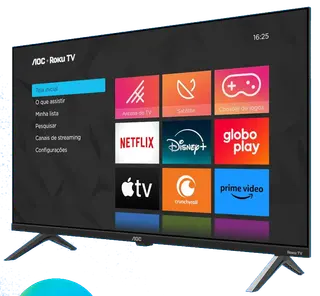 Smart TV 43 polegadas Roku AOC
