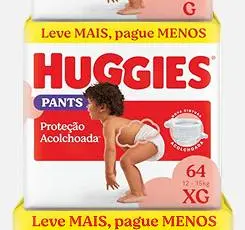 Fralda Pants Proteção Acolchoada XG Huggies