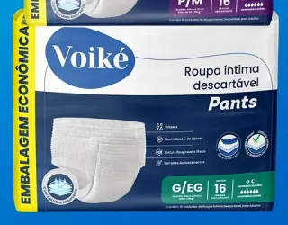 Fralda geriátrica Pants Jumbo G/EG Voiké