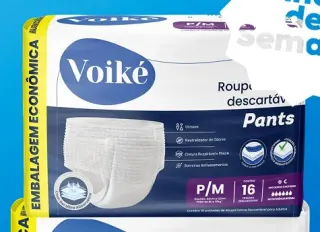 Fralda geriátrica Pants Jumbo P/M Voiké