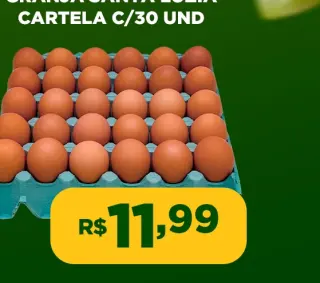 Ovos vermelhos Granja Santa Luzia