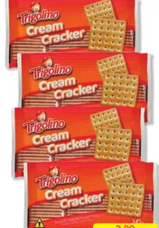Biscoito Trigolino Cream Cracker Trigolino