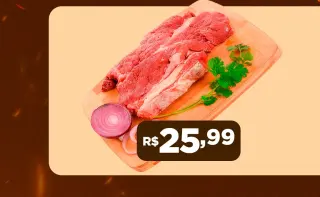 Acém bovino com osso