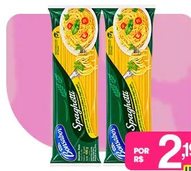 Macarrão espaguete Bom Sabor Bom Sabor