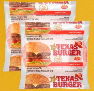 Hambúrguer misto Seara Texas Burger 56 g Seara