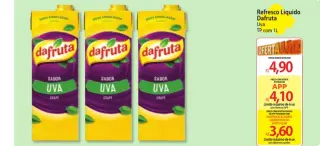 Refresco líquido uva Dafruta