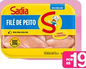 Filé de peito de frango Sadia Sadia