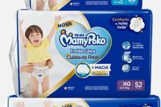 Fralda calça Cuidado Real Giga XG MamyPoko
