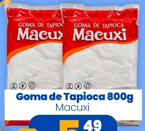 Goma de tapioca Macuxi Macuxi