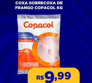 Coxa e sobrecoxa de frango Copacol