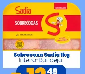 Sobrecoxa de frango Sadia Sadia