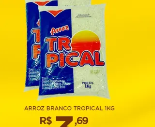 Arroz branco Tropical