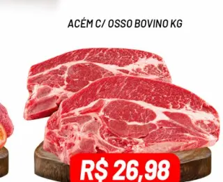 Acém com osso bovino 