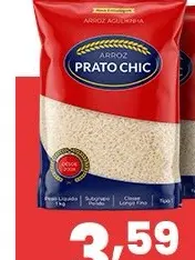 Arroz branco Prato Chic