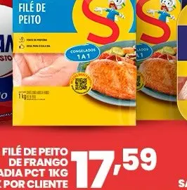 Filé de peito de frango Sadia