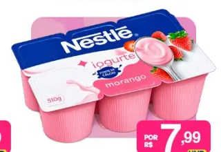 Iogurte polpa Nestlé morango Nestlé