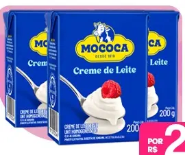Creme de leite leve Mococa