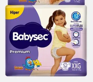 Fralda Premium Hiper XXG Babysec