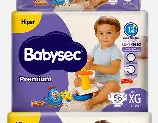 Fralda Premium Hiper XG Babysec