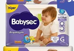 Fralda Premium Hiper G Babysec