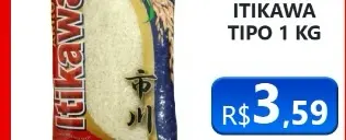 Arroz tipo 1 Itikawa