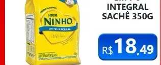 Leite em pó integral sachê Ninho