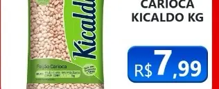 Feijão carioca Kicaldo